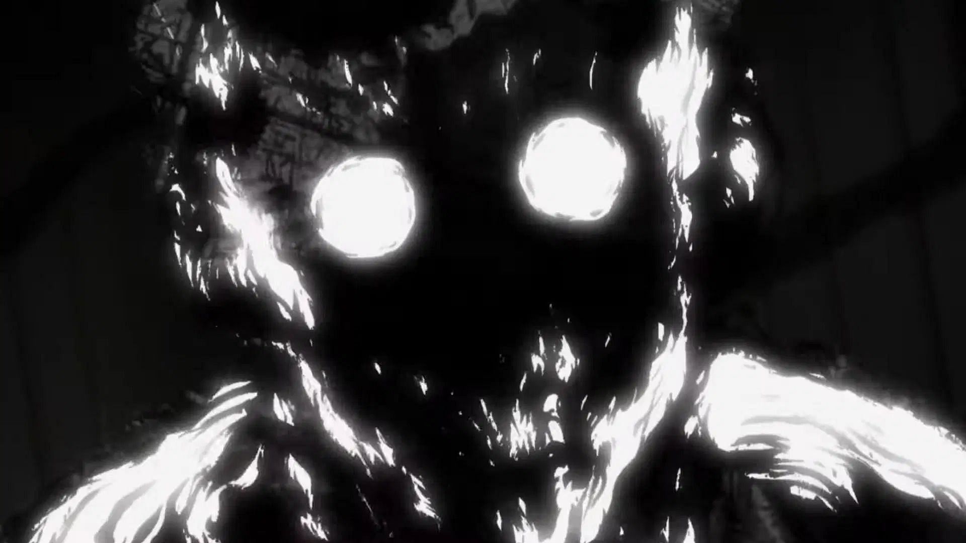 Gon using all of his Nen against Pitou (Image via Madhouse)